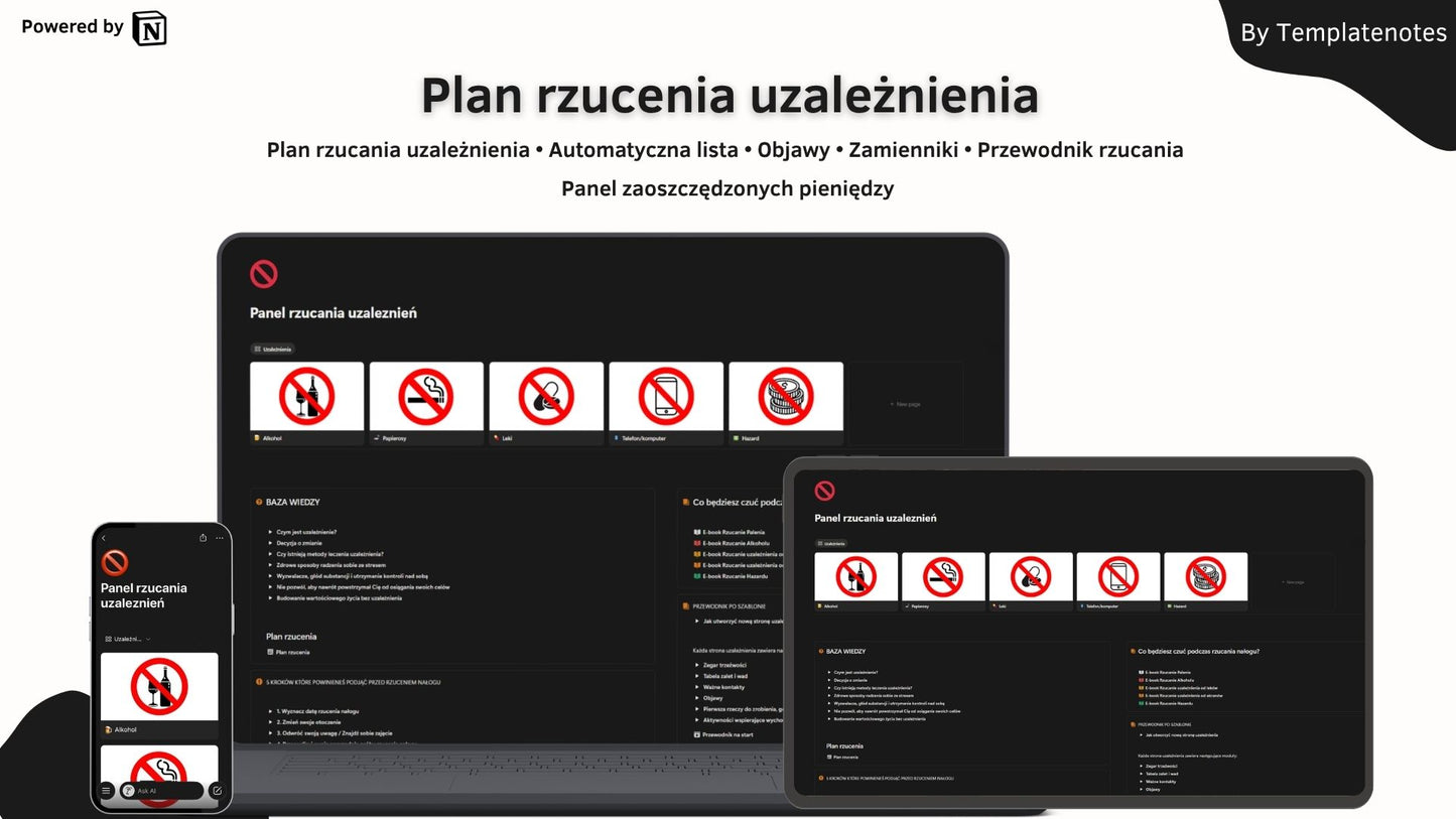 Detoks Uzależnienia - Planer